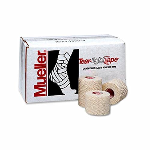Mueller Tear Light Tape White 7.5 yd 2 x24 Rolls