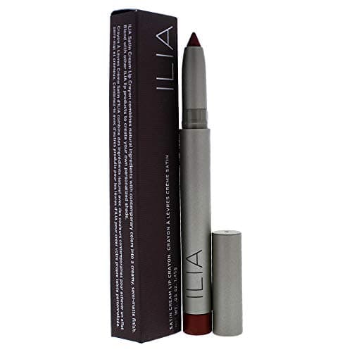 Ilia Beauty Satin Cream Lip Crayon, 99 Red Balloons, 0.05 Ounce
