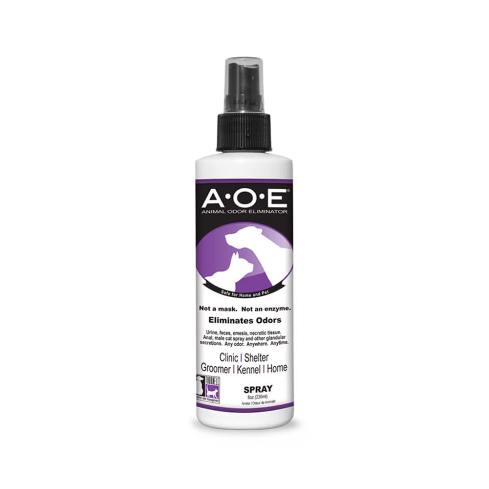 Animal Odor Eliminator Spray – Ready to Use Pet Odor Eliminator for Strong Odor – Secretions, Spray, Feces & Urine Odor Eliminator – Safe, Non-Enzymatic Dog & Cat Odor Eliminator (8 oz)