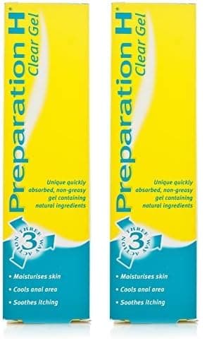 3 Way Action Clear Gel for Sore Skin, 50g (Pack of 2)