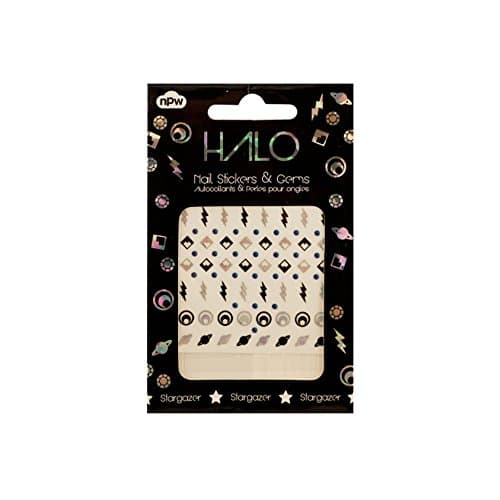 JT Cosmetics Stargazer Nail Stickers and Gems Set - 24 Pack