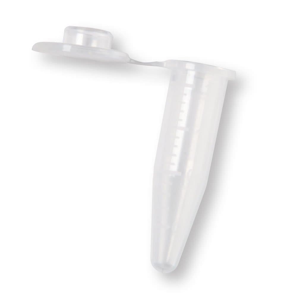 1.5/1.7ml Microcentrifuge Tubes, Sterile, Boilproof, Polypropylene, 1 Box of 250 Tubes/Unit