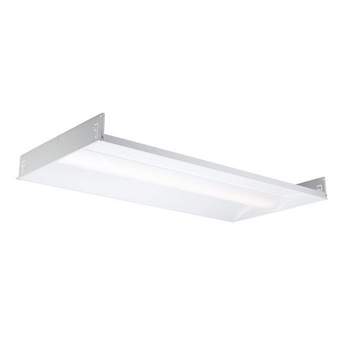 Columbia Lighting LCAT24-35MLG-EDU LCAT LED Contemporary Architectural Troffer, White