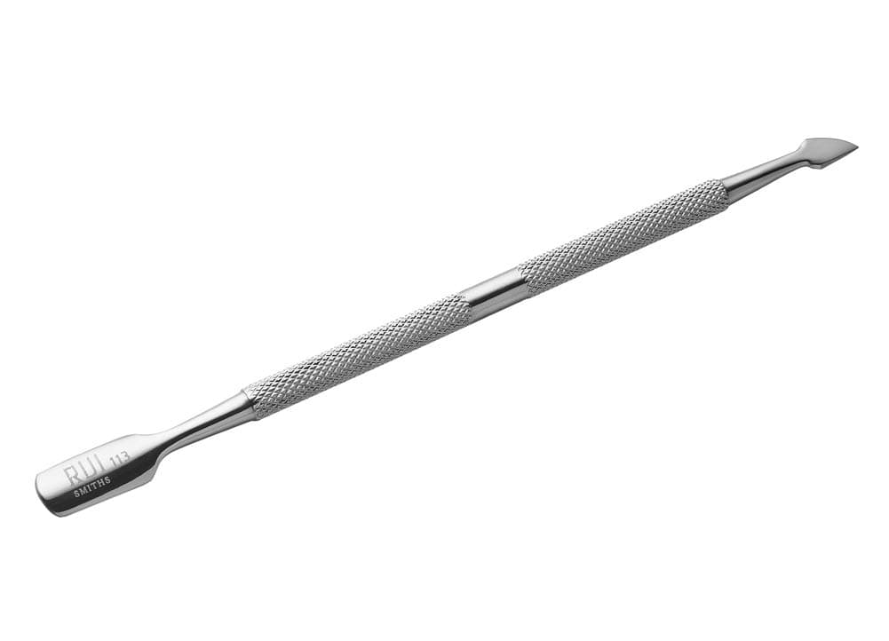 Rui SmithsProfessional Double Ended Hypoallergenic Stainless Steel Metal Pusher (Cuticle Pusher) - Style No. 113