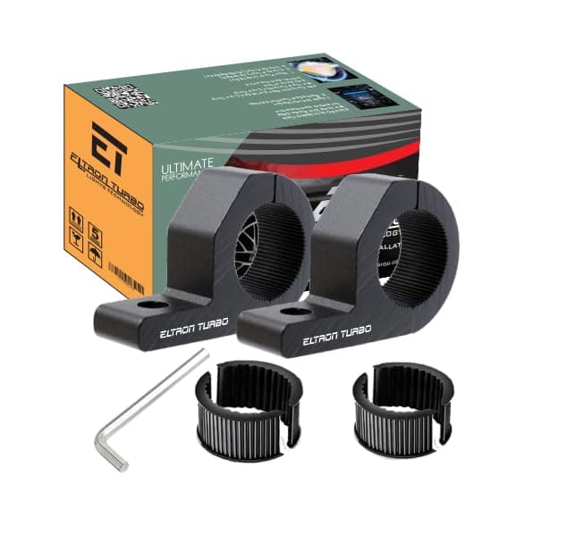 ELTRON TURBO Universal Fog Lamp Clamp (Pack of 2)