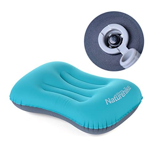 Kalili Ultralight Travel Camping Inflating Pillow Aeros Neck Protective Pillow (Blue)