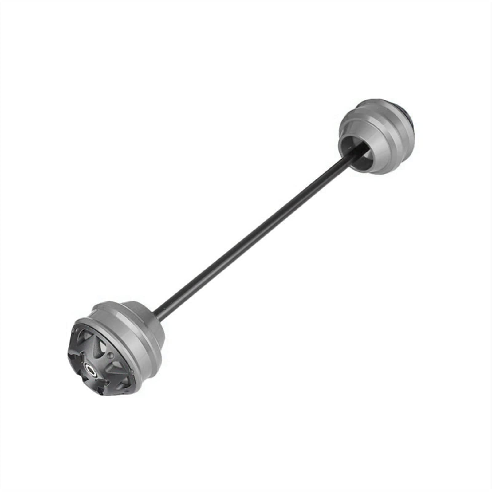 For KAWASAKI Z650 Z900 Z900RS Z750 Z750S Z750R Z 650 750 900 RS Front And Rear Axle Sliders Fork Wheel Protection Crash Pad Kit Decorate (Color : Front wheel titanium)