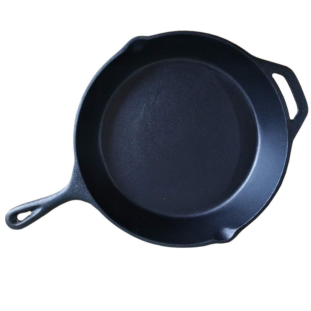 Preseasoned Cast Iron Skillet 12 Inch