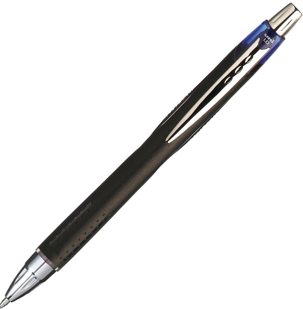 uni-ballSXN210 Jetstream RT Retractable Rollerball Pen Blue Ink Pack of 12