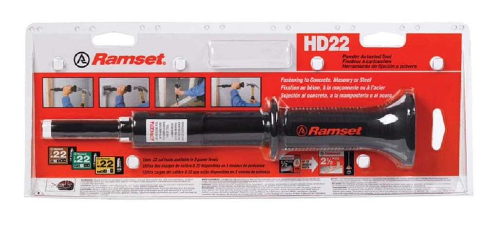 Ramset ITW 00022 HammerShot Low Velocity Powder Actuated Tool .22 Cal