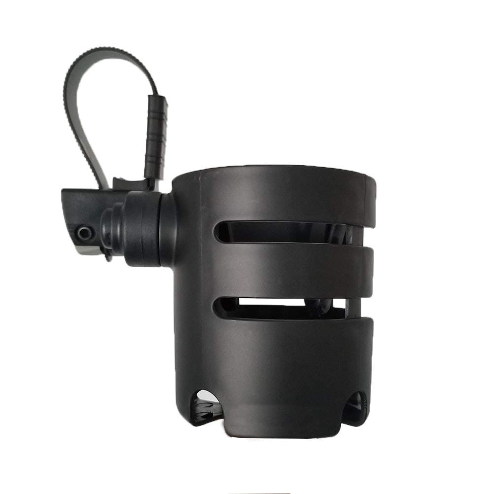 MagiqueW Universal Stroller Cup Holder, Cup Drink Holder Fits Travel Mugs, Water Bottles Sippy Cups, 360° Rotation Handle Bar Mount for Baby Stroller,Bike,Pushchair,Wheelchair, Motorcycle