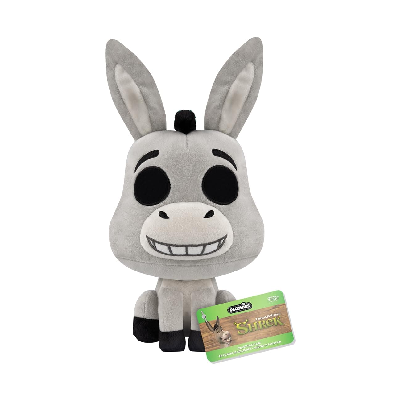 POP! Plush: Shrek – Donkey - - Collectable Soft Plush - Birthday Gift Idea - Official Merchandise - Stuffed Plushie for Kids and Adults - Ideal for Movies Fans and Girlfriends