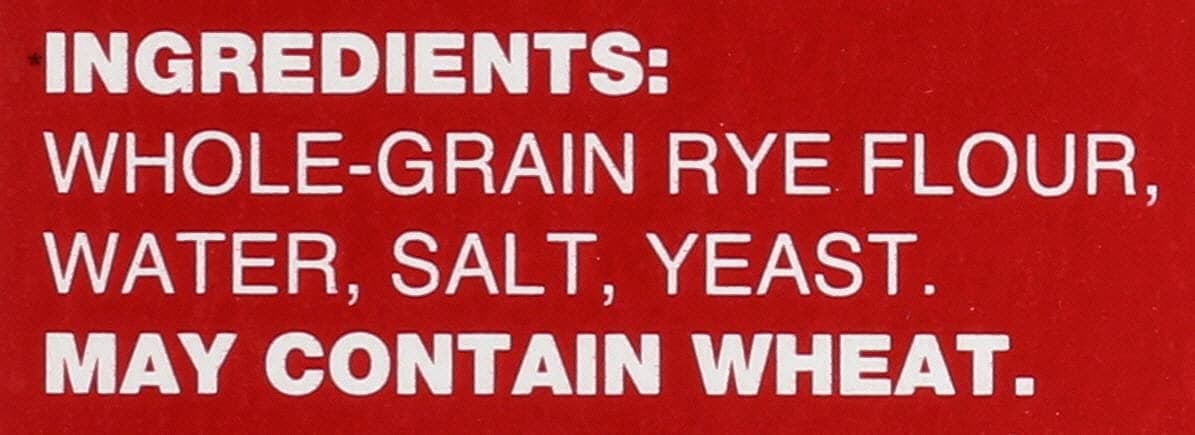 Finn Crisp Sourdough Rye Thins, Original Crispbread, 7 Ounce Boxes (Pack of 9)