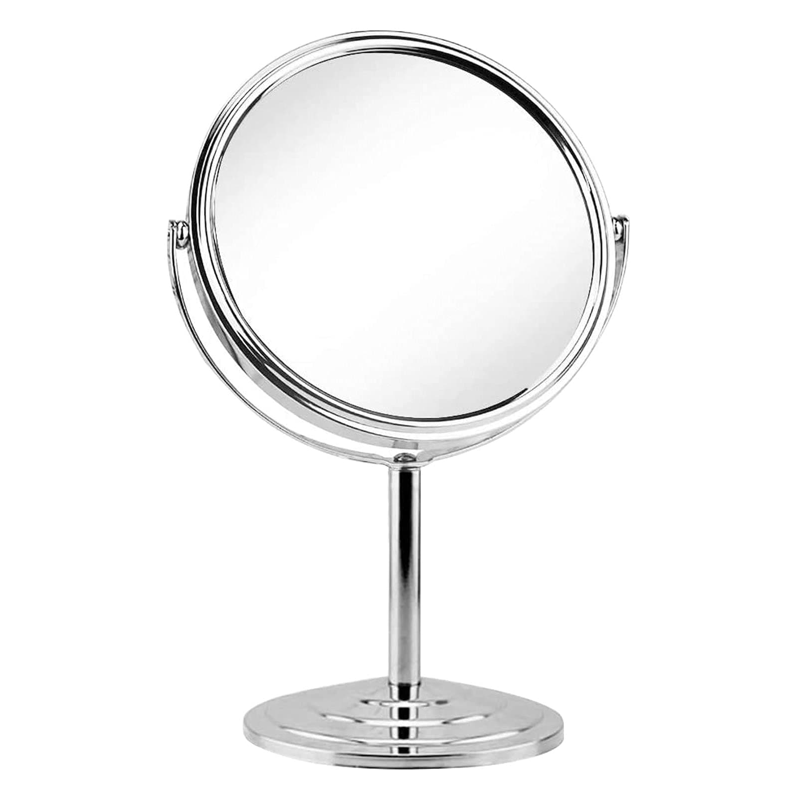 Schliersee Magnifying Vanity Table Mirror Double Sided 7 Inch Swivel 3X Magnification Makeup Standing Mirror