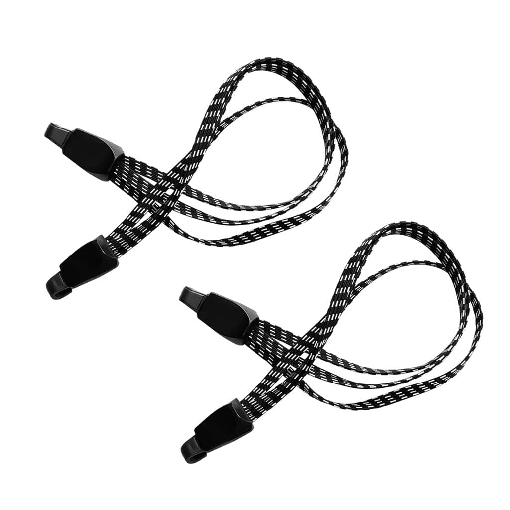 2 Pcs Bike Bungee Cords 3 in 1 Strap Rope Elastic with Two Plastic Hoods