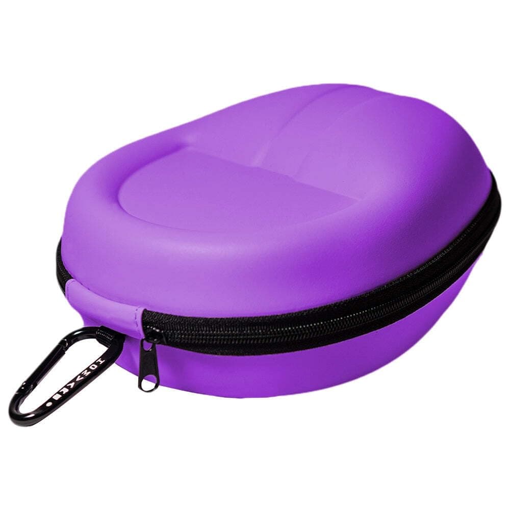 Homvare Hard Shell Case for Over The Ear Headphones with Full Protection fits Beats Studio, Sony, Audio Technica - Purple