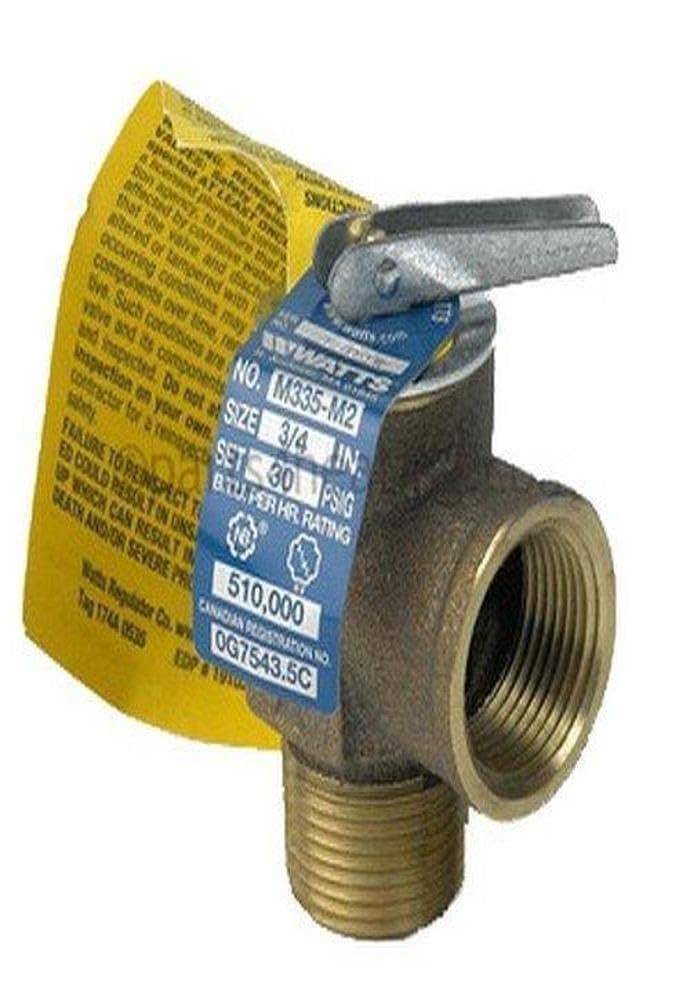 Watts 342692 Boiler Valve 3/4" MPT