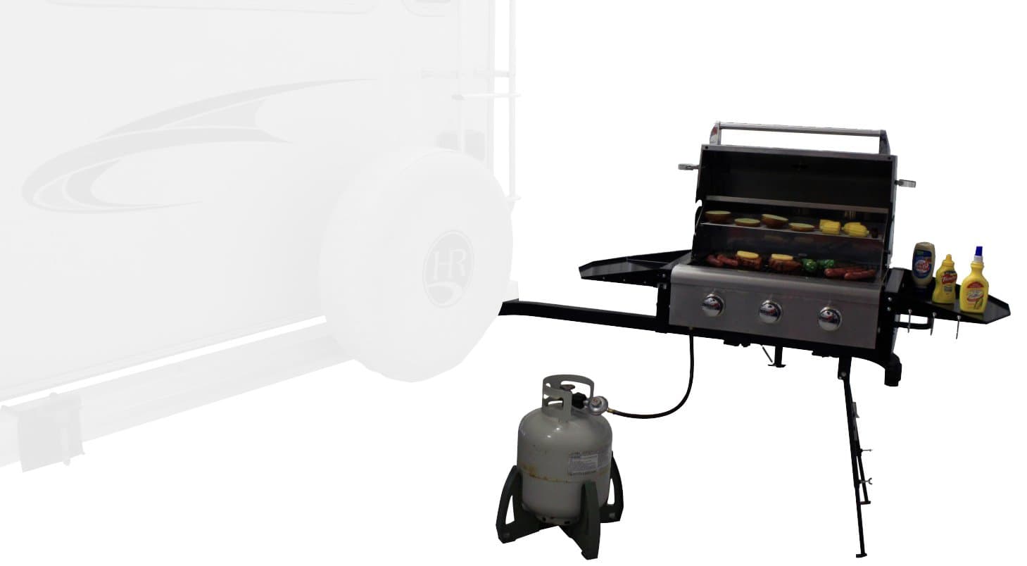 Party King MVP-9212 RV Swing'N Smoke Grill Package