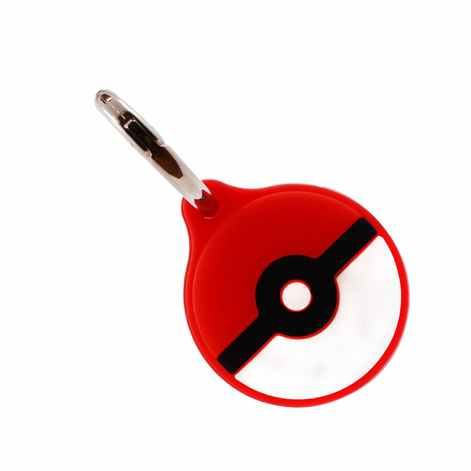 Brain Freezer Cartoon Silicone Key Ring Holder Airtag Case Cover Shockproof Anti-Fall Dust Proof Compatible with AirTag 2021 Cover ( AirTag not Included )