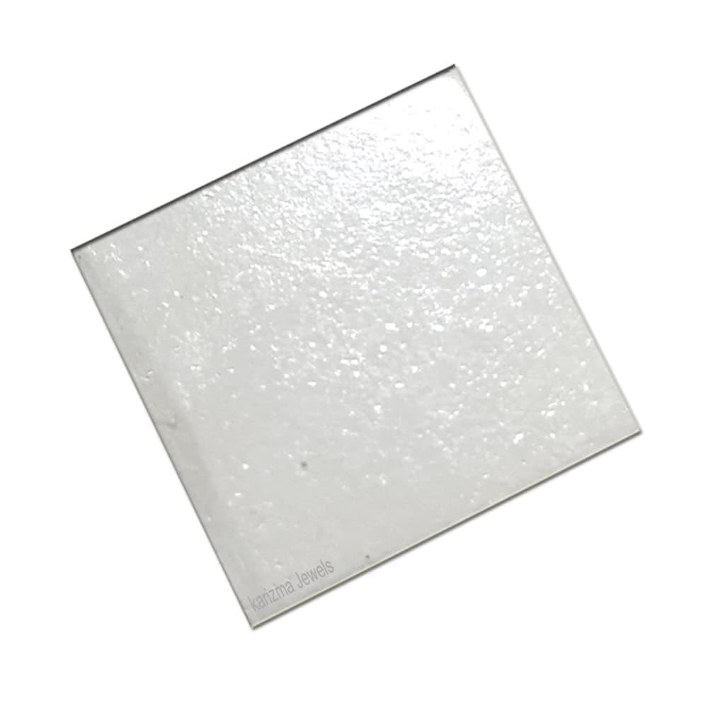 1 Inch Solid Pure Silver Square Piece chandi ka chokor tukra