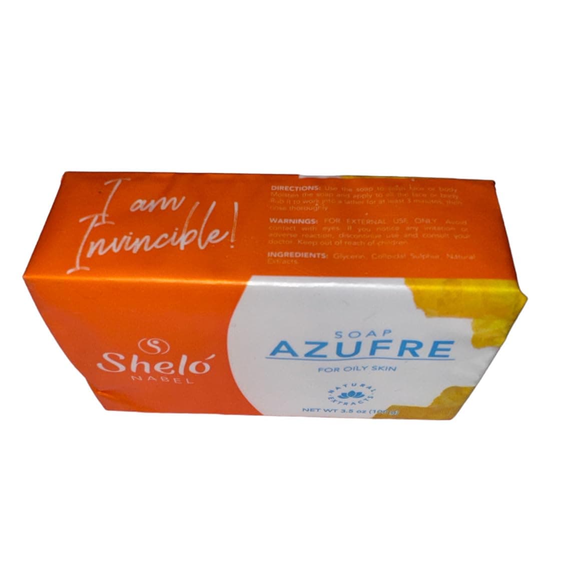 Shelo Nabel Facial Cleansing Washes Soap (Azufre)