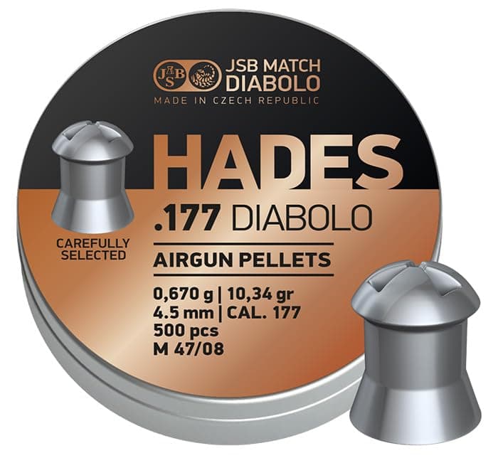 JSB Hades .177/4.50mm (500ct) L315