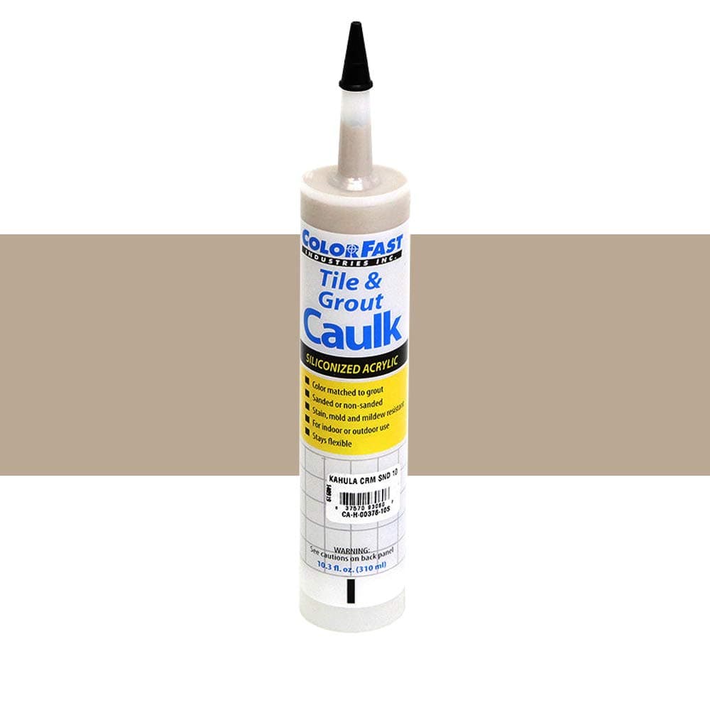 TEC Color Matched Caulk by Colorfast Ind. (Sanded) (961 Sandstone Beige)