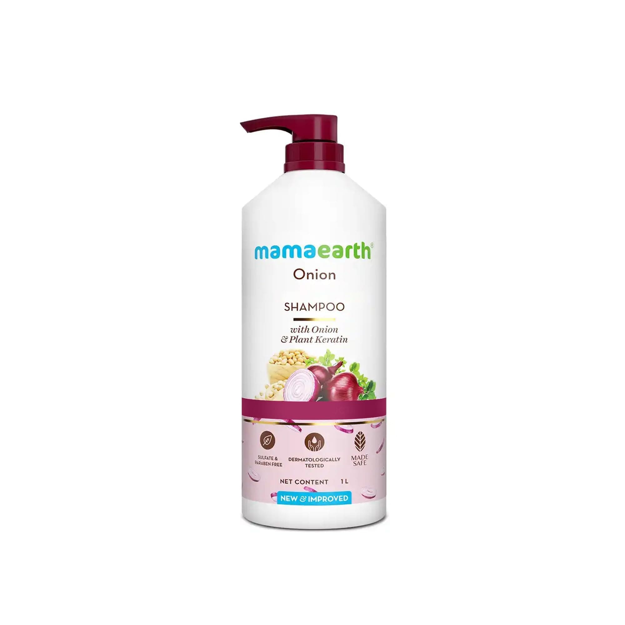 Onion Shampoo with Onion & Plant Keratin 33.81 Fl Oz (1L)