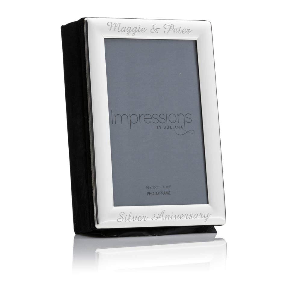 Personalised Silver Album / Frame Holds 73 6"x4" Photographs - Engraved with Your Custom Text.