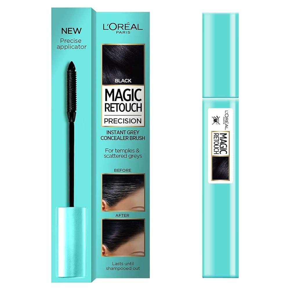 L'Oreal Magic Retouch Black Precision Instant Grey Concealer Brush