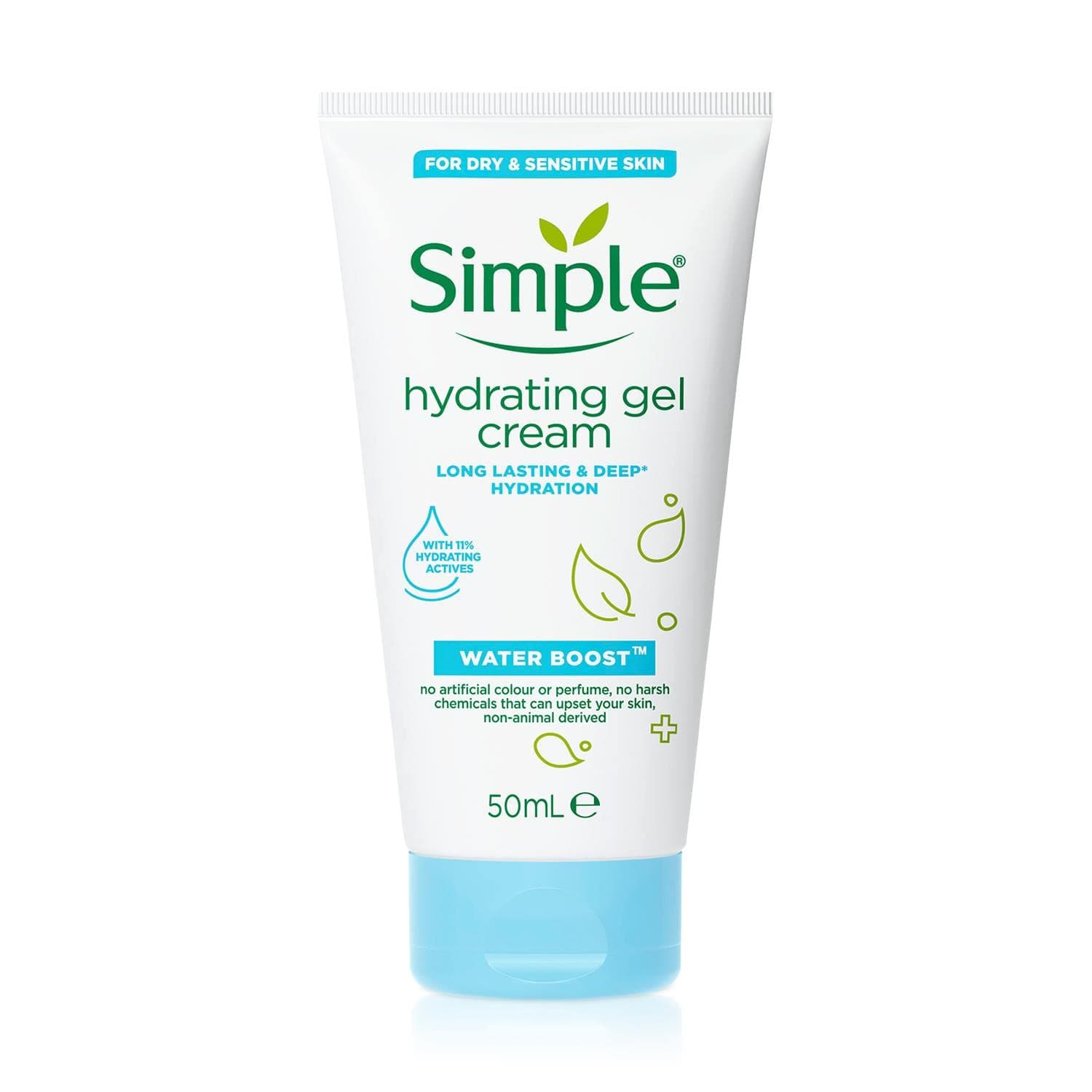 Water Boost Hydrating Gel Cream, Face Moisturizer, 1.7 oz