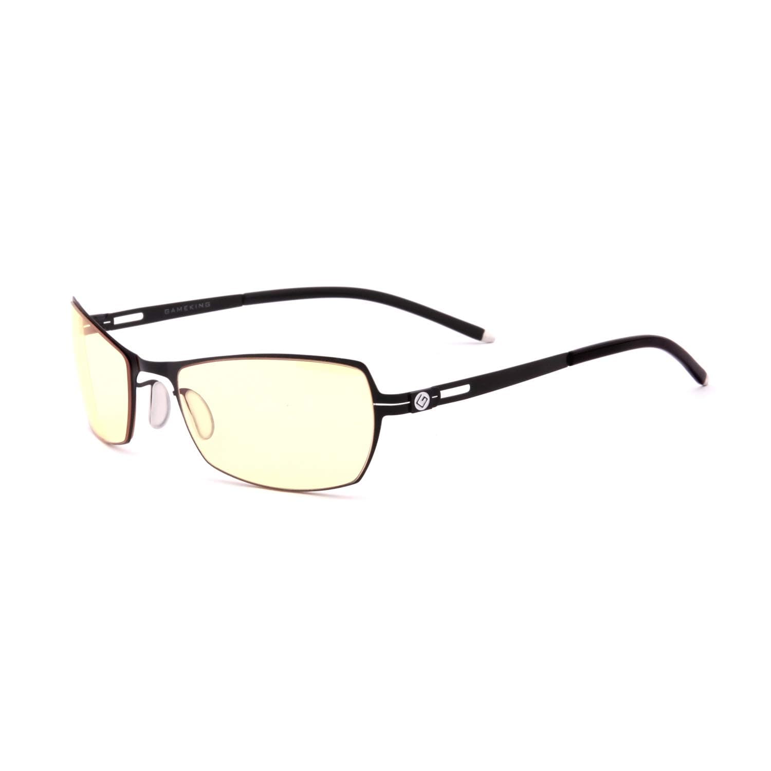 Ultra Premium Blue Light Blocking Computer Glasses Gaming Glasses with Amber Tint Lens for Digital Eye Strain Relief Better Sleep - No Magnification G603