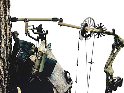 OUTRIGHT Morph Pro Bow Hanger for Treestand - Custom Treestand Accessory. Quick Connect Bow Holder Hunting.