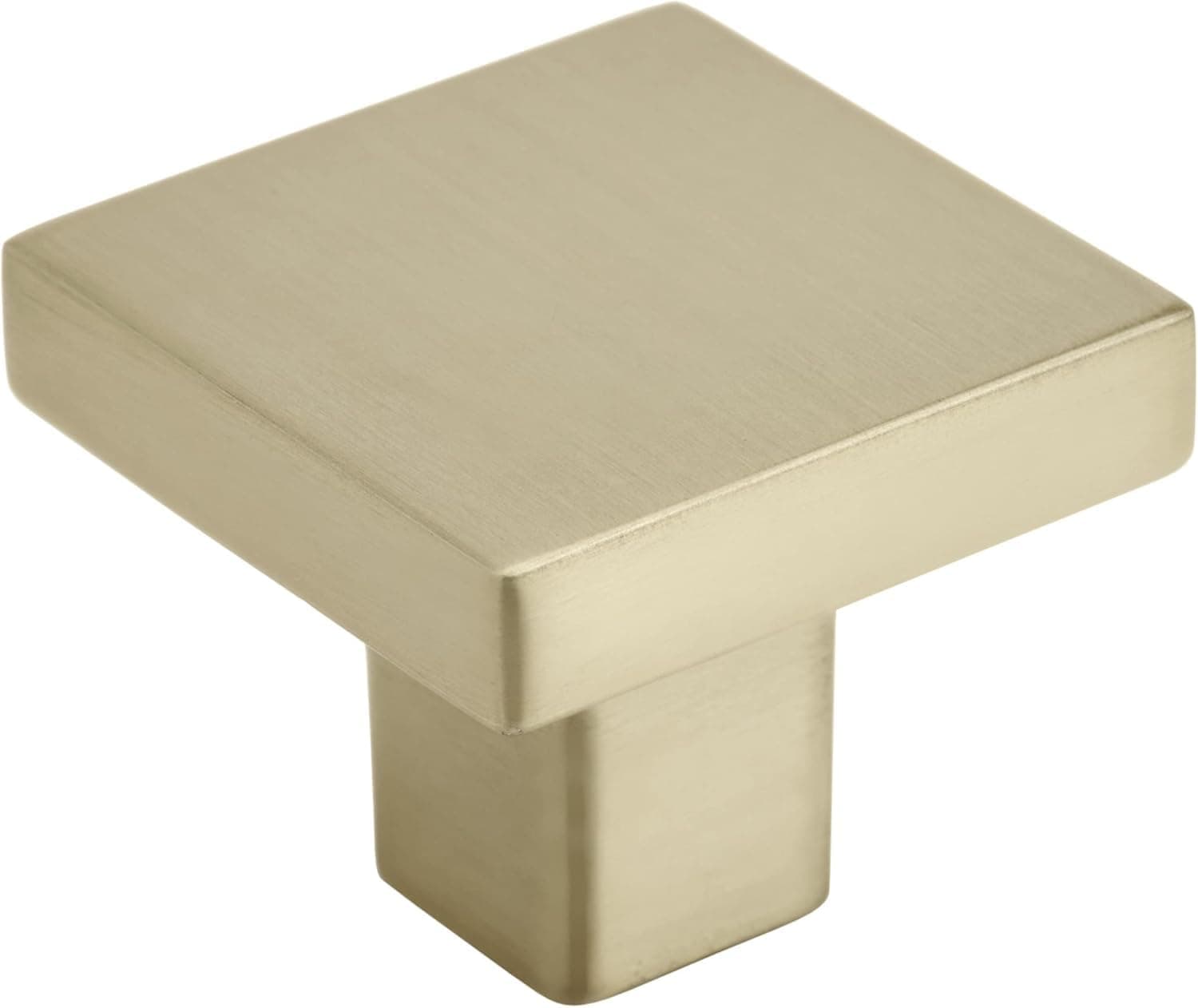 Amerock | Cabinet Knob | Golden Champagne | 1-3/16 inch (30 mm) Length | Monument | 1 Pack | Drawer Knob | Cabinet Hardware