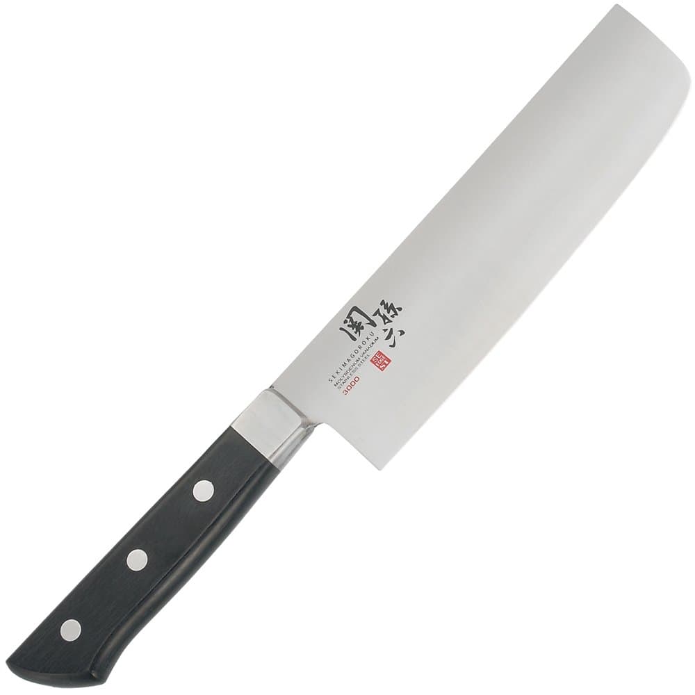 6 1/2" (165mm) Nakiri Chopping Knife - KAI 3000 ST Series