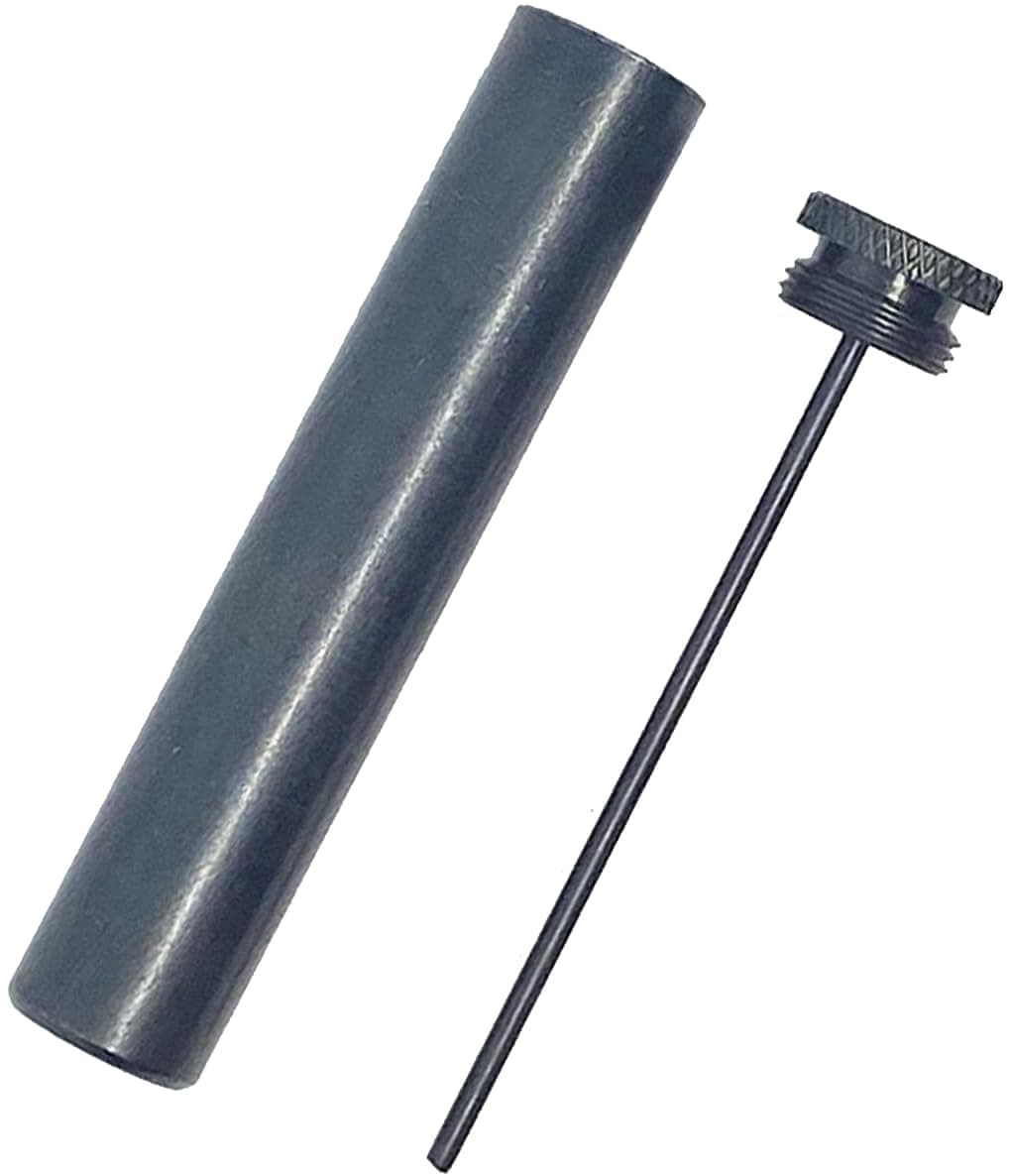 CALYX US WWII M1 Carbine WebSling with M1 Carbine Steel Oiler Military Classic WWII Reproduction Canvas 1 inch Khaki RifleSling and Oiler Combo