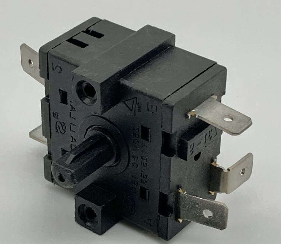 7PCS FZ31-9 6 pins 6 Positions Function Selection Rotary Switch