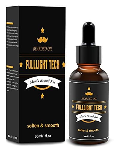Beard Care Oil for Men 100% Natural Scented Leave-in Conditioner & Softener for Mustache Beard Grooming Moisturizing