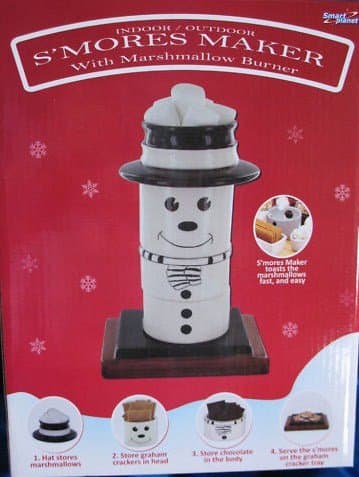 SMORES MAKER w/ Marshmallow Burner - Indoor/Outdoor