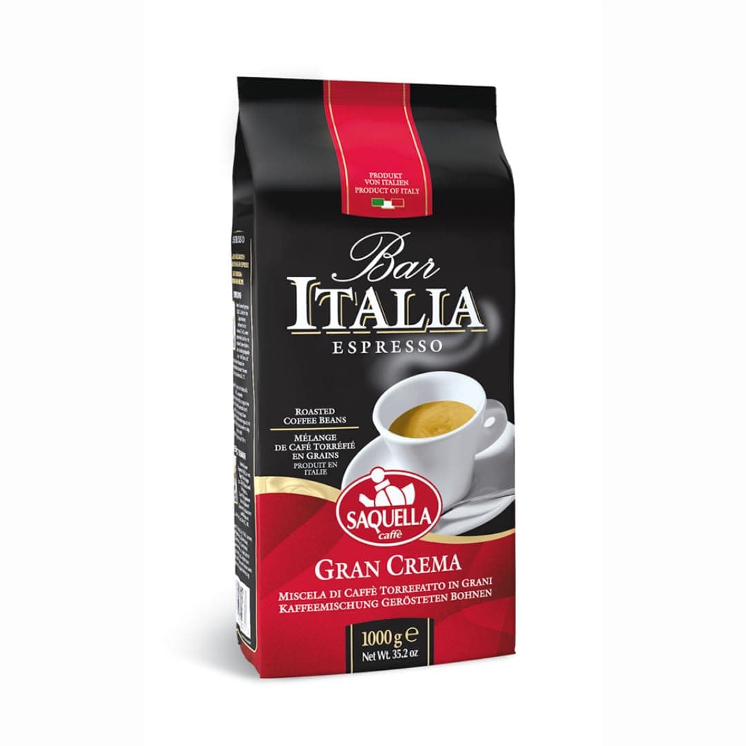Bar Italia Espresso Gran Crema beans 1Kg