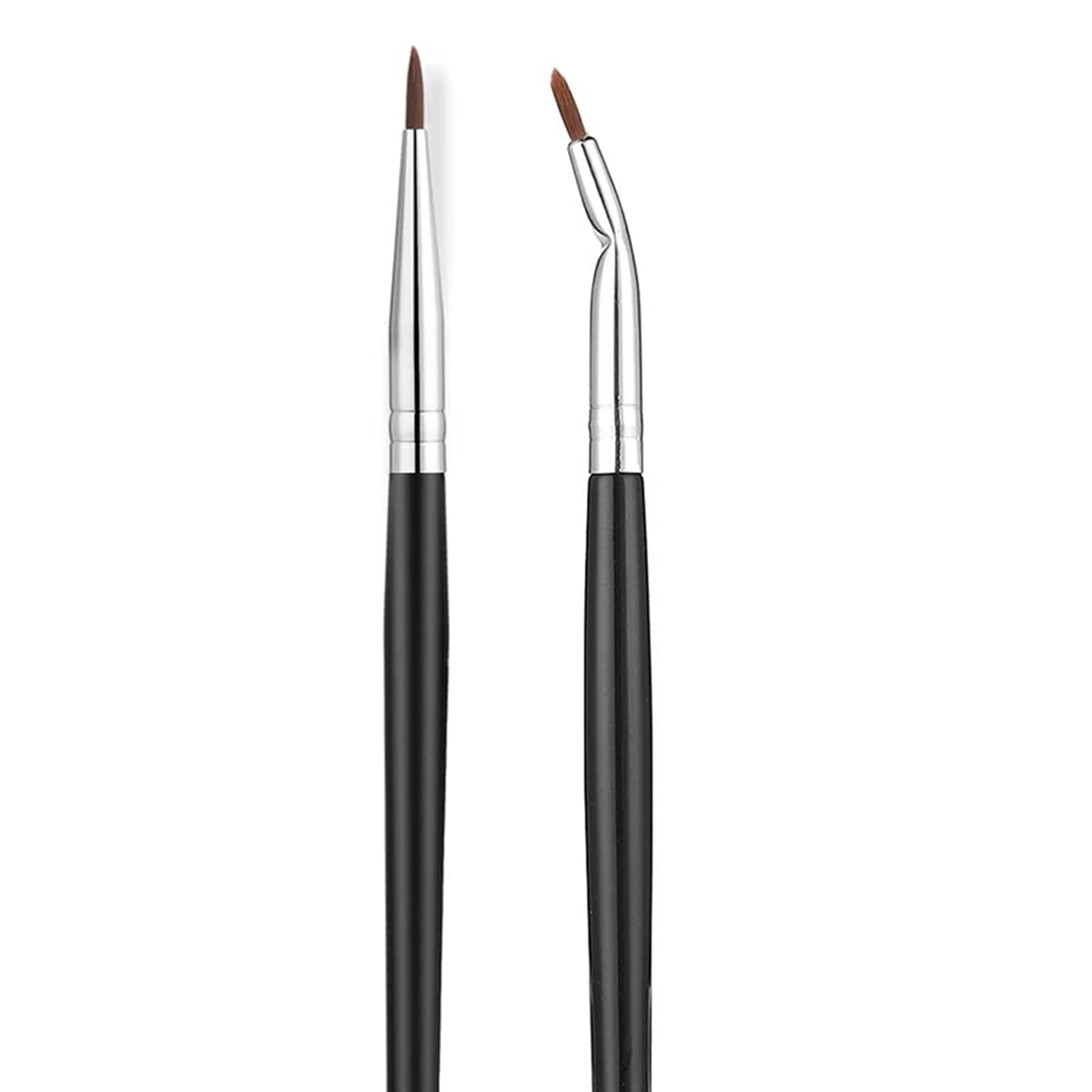 Fine Angled Eyeliner Brushes, JASSINS Precision Gel Eye Liner Brush,Synthetic Bristles Eye Makeup Tool,Ultra Thin Slanted Flat Angle for Beauty Cosmetic Tool