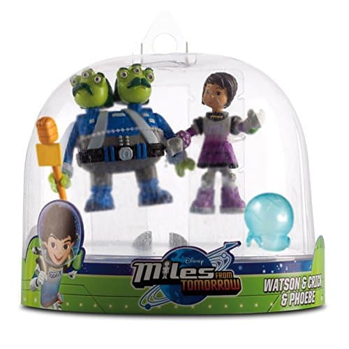 Disney's Miles From Tomorrow Action Figure - Watson & Crick and Phoebe 2 Pack