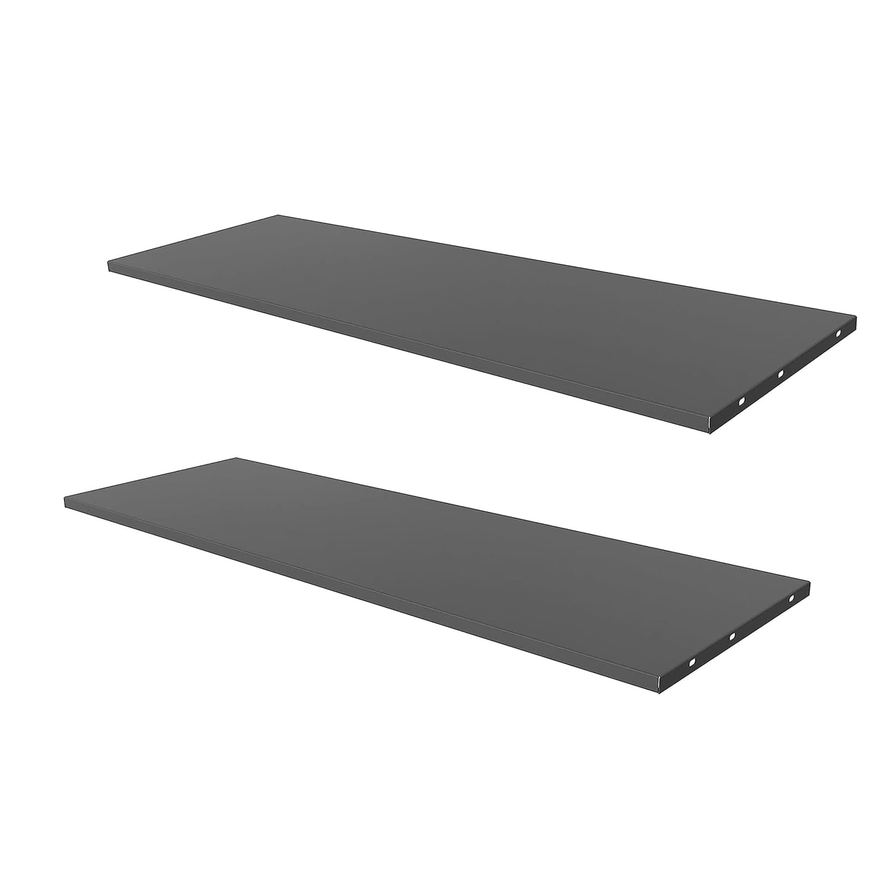 33.3”x9”x0.6” Metal Shelf for 60 Gallon Outdoor Storage Cabinet Metal Laminate Shelf,Easy to Assemble.1 Shelves only!(Black)