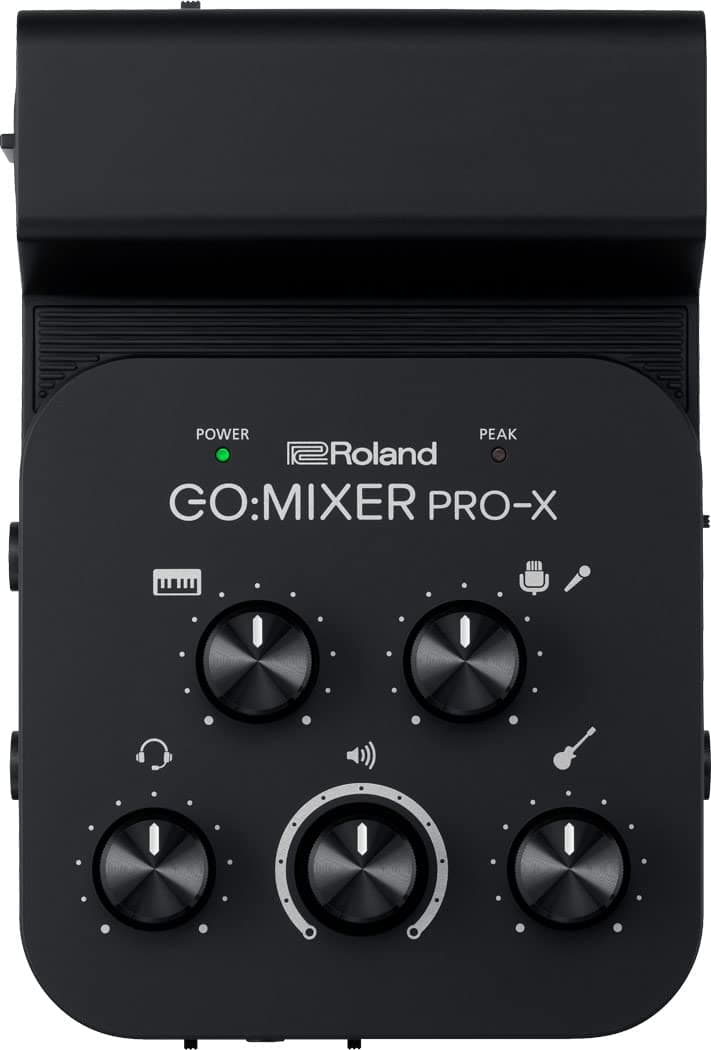 GO:MIXER PRO-X Audio Mixer for Smartphones, Connect and Mix up to 7 Audio Sources, Add Studio Quality Audio to your Social Content and Livestreams, Compatible with iOS and Android devices