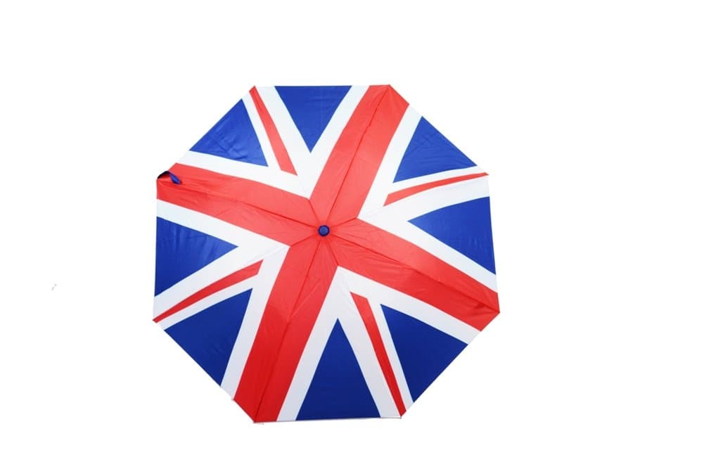 United Kingdom Flag Pattern Auto Open Umbrella 20002UK