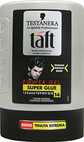 6 x TAFT Super Glue Hair Gel 300 ml