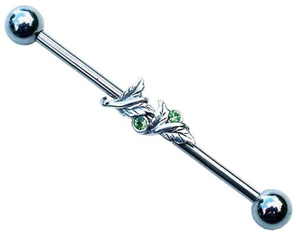 Aremika Leaf Industrial Scaffold Piercing Bar-32mm Size