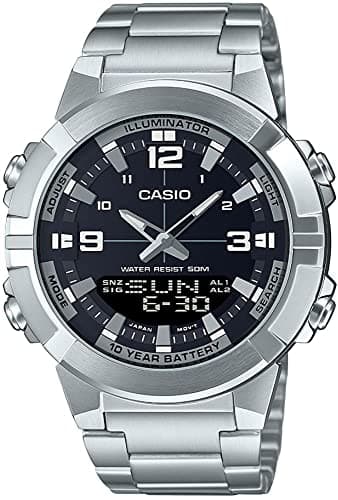 Casio Watch, Silver, Bracelet