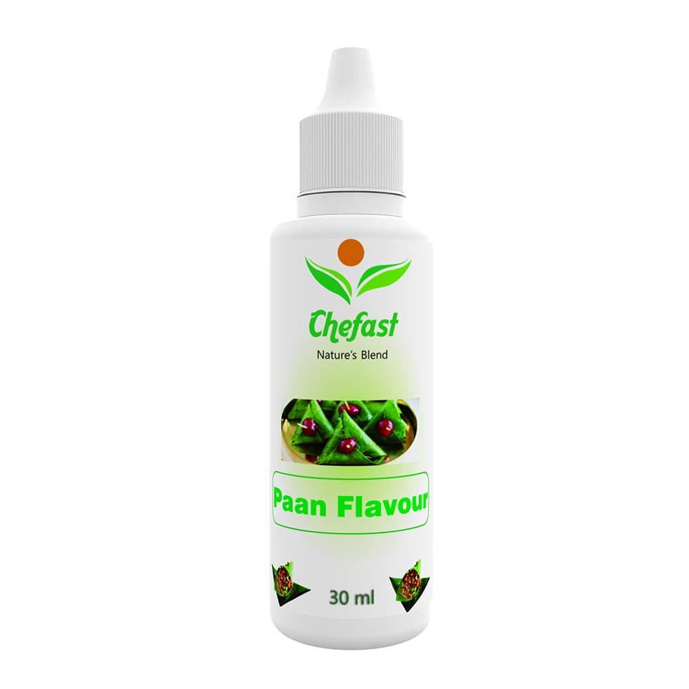 Chefast PAAN Baking Essence for Cake, Ice-Cream, Chocolates, Milkshakes- 30ML ( Use 2-3 Drops Essence for 250 Grm Cake) (Paan)