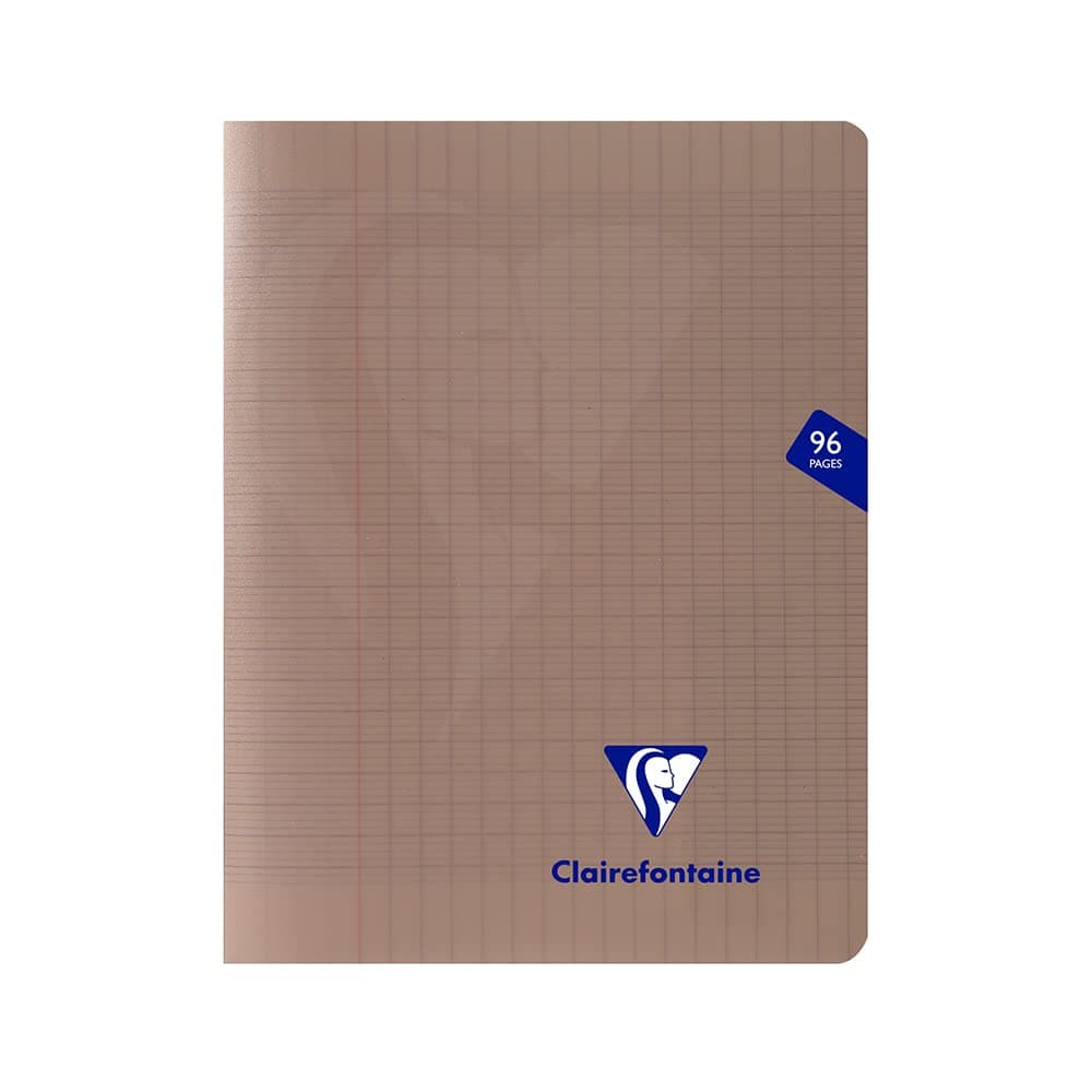 Cf363741 Notebook, French Ruled Mimedis Staple Notebook, 6.7 x 8.7 inches (17 x 22 cm) (B5 Modified), 96 Pages, Gray, 3.2 oz (90 g/m2), Includes PP Soft Cover, PEFC Certified, Clairefontaine